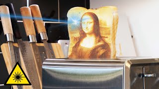 Personalise Your Toast! - The Laser Toaster