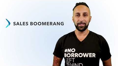 Sales Boomerang Product Demo