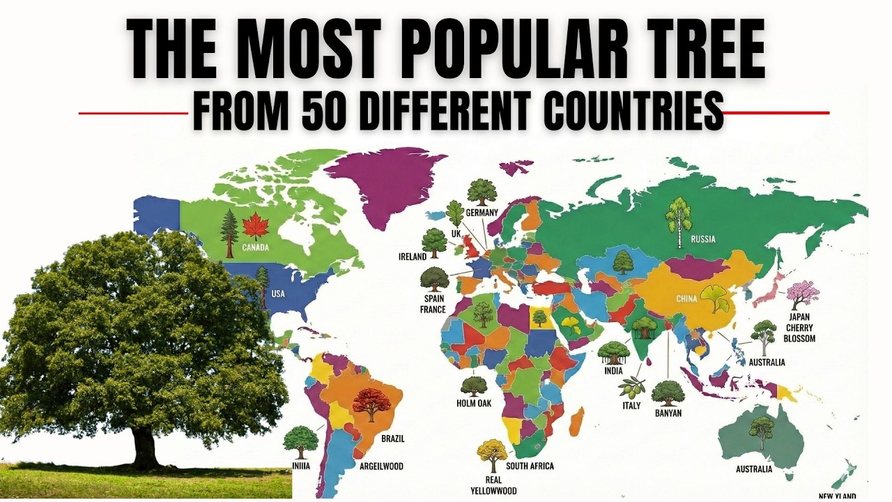 Popular Tree From Different Countries🌳 - YouTube