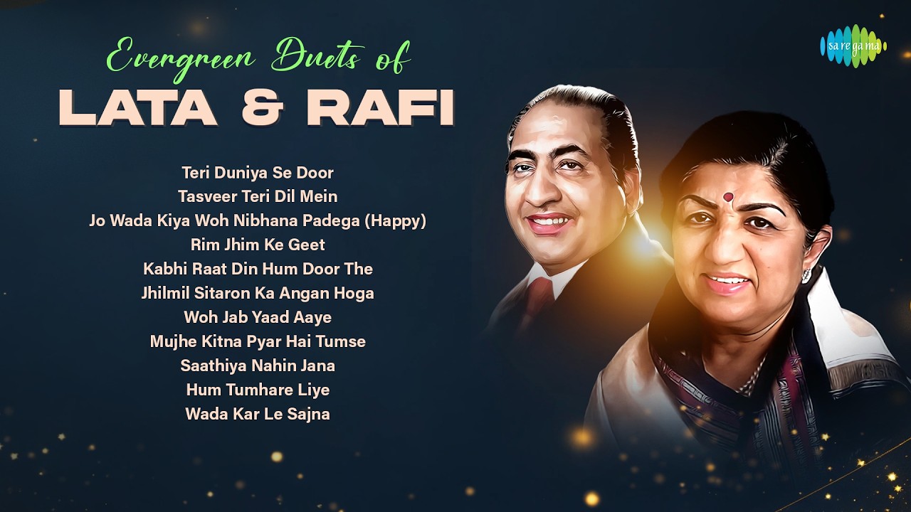 Evergreen Duets of Lata &amp; Rafi | Teri Duniya Se Door | Tasveer Teri Dil Mein | Jo Wada Kiya Woh