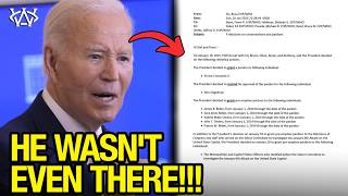 Biden Pardons in SERIOUS Trouble after BOMBSHELL Memo Released!!