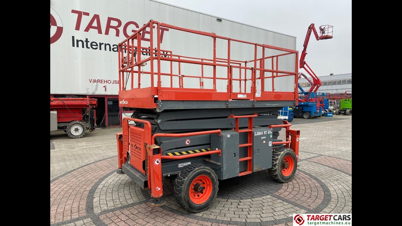 782844 SKYJACK SJ8841 RT SCISSOR 4x4 DIESEL 8841 WORK LIFT 1430CM