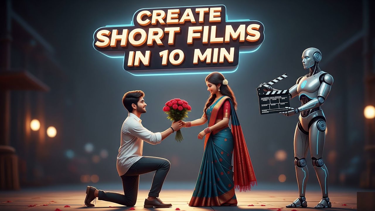 Create a Short Film in 10 Minutes Using AI with Character Consistency – 100% Free!