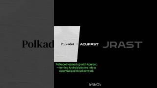 Polkadot teamed up with Acurast — turning Android phones into a decentralized cloud network. #Pol