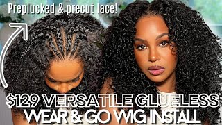 ONLY $129 Pre Cut + Pre Plucked Beginner Friendly Glueless Wig|No Baby Hair|OQ HAIR X AlwaysAmeera