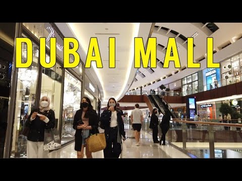 Dubai Mall Walking Tour 🇦🇪 World's Largest Mall 2021 HD