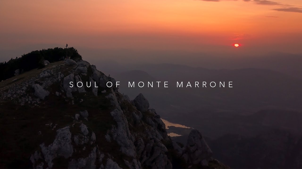 Immersive Sunrise Drone Footages above Clouds - Italy - Monte Marrone, Molise
