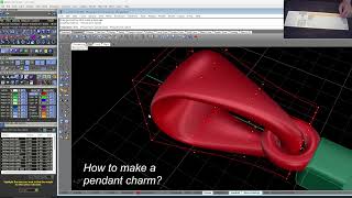 3D Make charm for pendant
