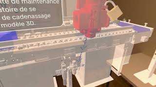 Demo Simulation Work Cell- Deepsight On Apple Vision Pro