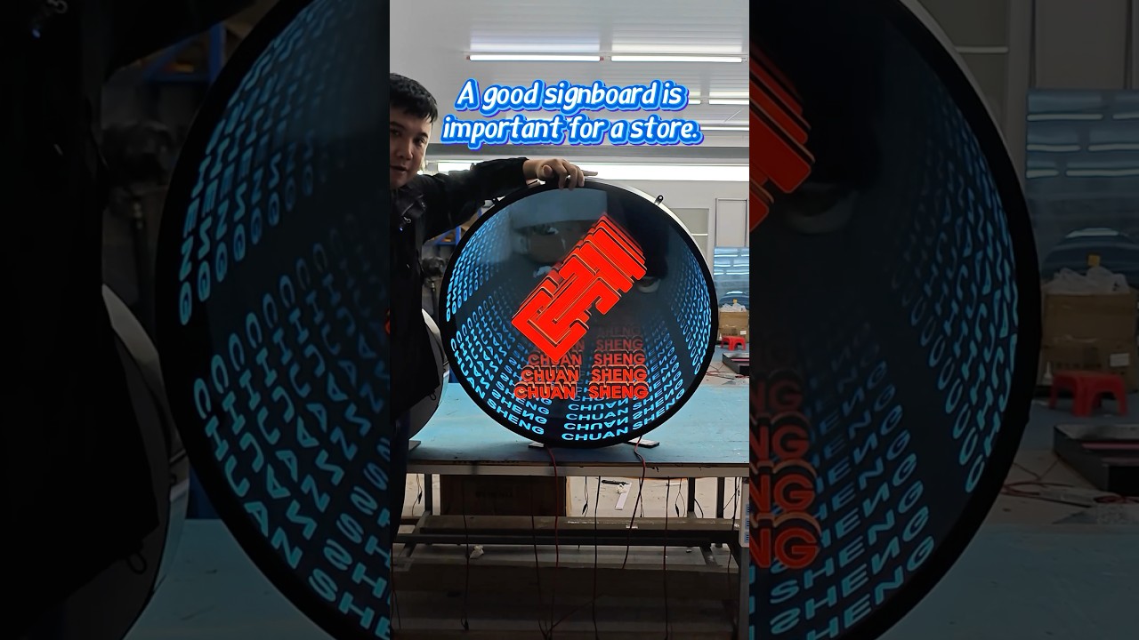 Do you know what is the new and popular signage technology at China? 