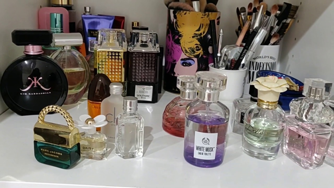 My perfume collection - YouTube