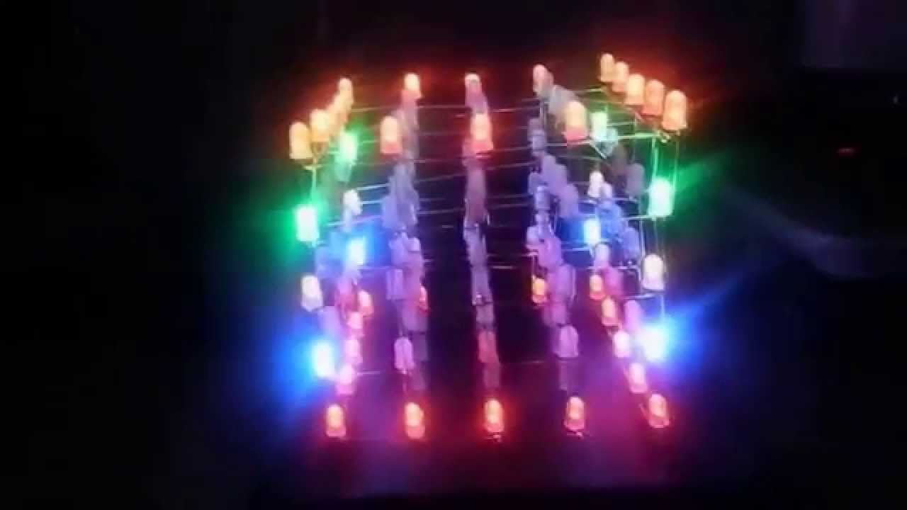 Mein Led Cube 5X5X5 : How To Make 5X5X5 Led Cube Using Arduino Uno ...
