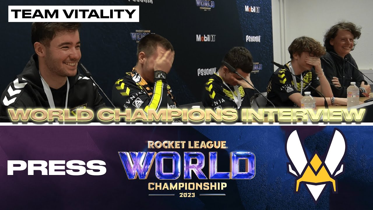 TEAM VITALITY WINS THE RLCS WORLD CHAMPIONSHIP 2023