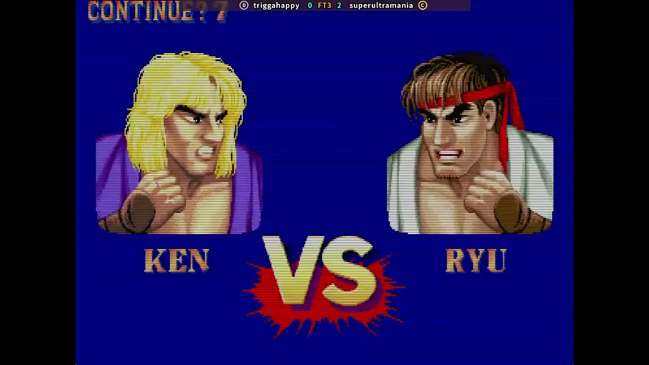 Street Fighter II' - Hyper Fighting ; triggahappy vs superultramania