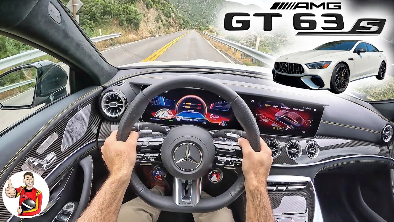 ⁣The 2023 Mercedes-AMG GT63 S Doesn’t Need Your Approval to Rock (POV Drive Review)