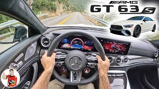 The 2023 MercedesAMG GT63 S Doesn’t Need Your Approval to Rock (POV Drive Review)