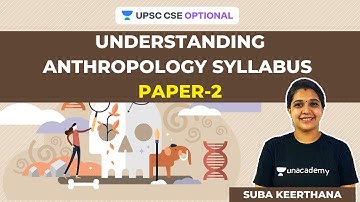 L2: Understanding Anthropology Syllabus Paper-2 | UPSC CSE/IAS Optional | Suba Keerthana
