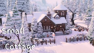 Small Christmas Cottage ☃️ // The Sims 4: Speed Build
