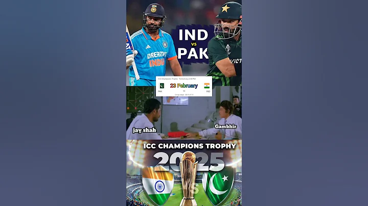 India Vs Pakistan ICC Champions Trophy Match Tomorrow Memes