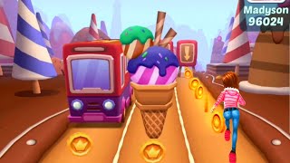 Subway Princess Runner Game : Ice-Cream Land Special Episode | Android/iOS Gameplay HD screenshot 2