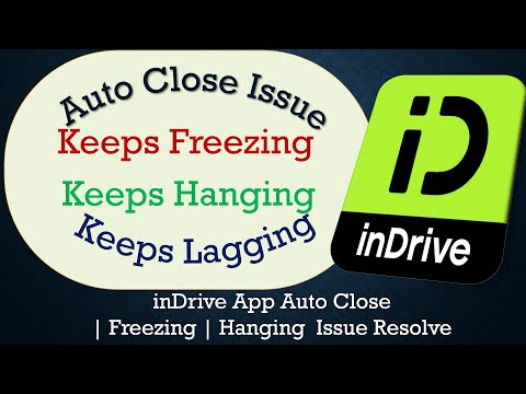 How to Solve inDrive App Auto Close | Keeps Freezing | Not Responding Issue Solve on Android
