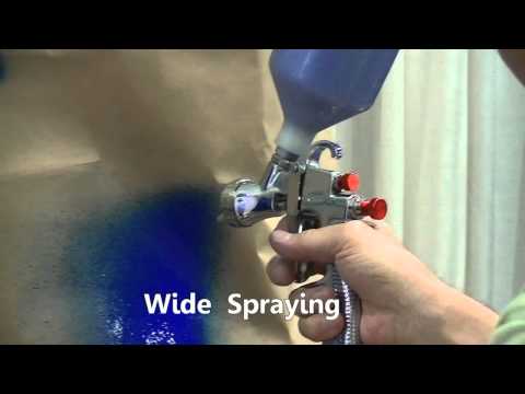 BENTISM Air Spray Gun Kit Paint Gun Gravity Feed LVLP 1.3/1.4/1.8