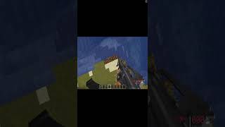 Minecraft Horror Meets Firepower: Ultimate Gun Modpack Chaos! #ghostnumber07 #shorts #minecraft