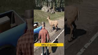Quase Fico na Mão acabou a Gasolina - Ranch Simulator