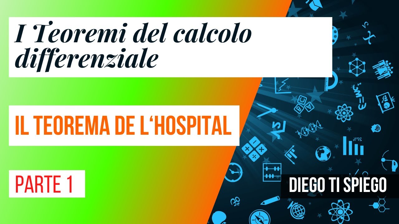 IL TEOREMA DE L'HOPITAL: ENUNCIATO ED ESERCIZI