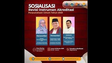 Sosialisasi Revisi Instrumen Akreditasi Perpustakaan Umum Tahun 2025