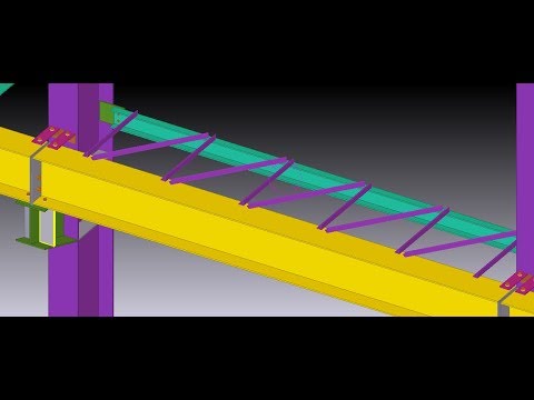 Video Bài 8.Thực hành dựng Model tekla với Đồ án thép ĐHXD-... - youtube