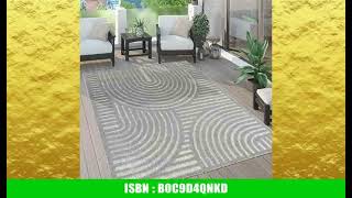 Paco Home Outdoor Teppich wetterfest &amp; langlebig Moderne Boho-Designs mit 3D-Effekt Skandi-Look