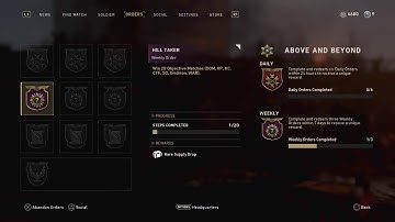 COD WW2 Orders and Headquarters bug/glitch