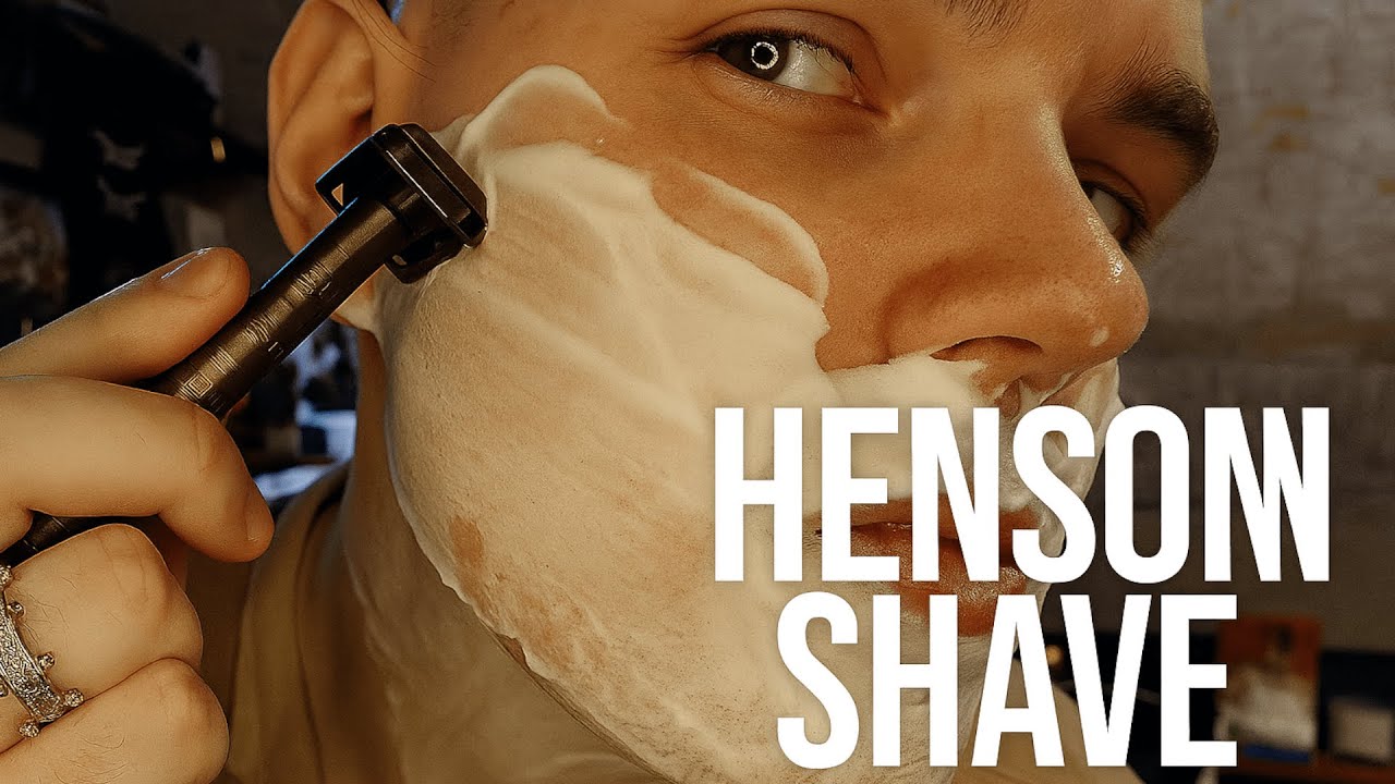 A Shave With The Henson AL13 Safety Razor!