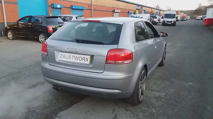 Audi A3 8P 3.2 Quattro silencer delete