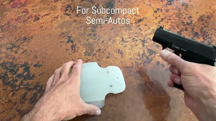 Best Concealed Carry Holster for Fitted Clothing.  LayerOne eliminates printing.