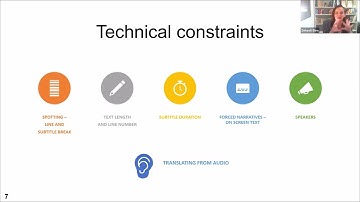 Subtitle translation - Technical constraints
