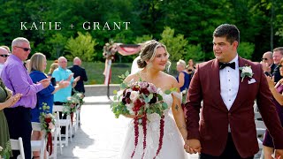 ELEGANT BARN WEDDING - MICHIGAN CITY, IN - KATIE + GRANT