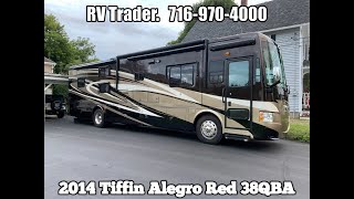 RV TRADER - 2014 Tiffin Alegro Red 38QBA - Bunkhouse 35,000 miles MINT CONDITION by Michael Kintner 4,009 views 4 years ago 14 minutes, 26 seconds