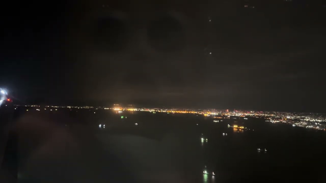 2月6日降落羽田NH988 34R 左側