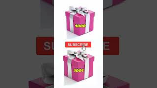 Choose Your Gift 🎁❤️ #gift #giftbox #money #allah #shorts