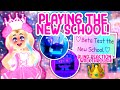 NEW SCHOOL OUT NOW! 👑 Royale High Roblox New School Walk Through and Blind Reaction 2023