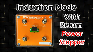 4 Way Powerless FTTH Node with Power Stopper - Induction Node Live Testing - OPTROTECH - Fiber to RF