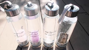 Crystal Infused Water Bottle Gem Elixir Review - AtPerry