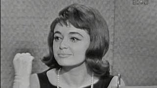 What's My Line?  Anna Maria Alberghetti; Johnny Carson [panel] (Apr 30, 1961)