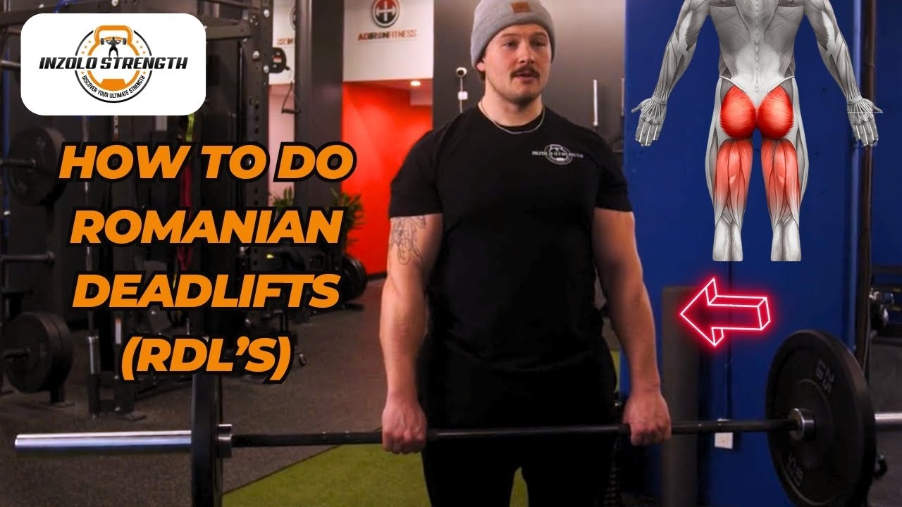 How To Do Barbell Romanian Deadlifts - Simple Guide - YouTube
