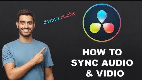 DaVinci Resolve - How to Sync Audio and Video (Easy & Quick)