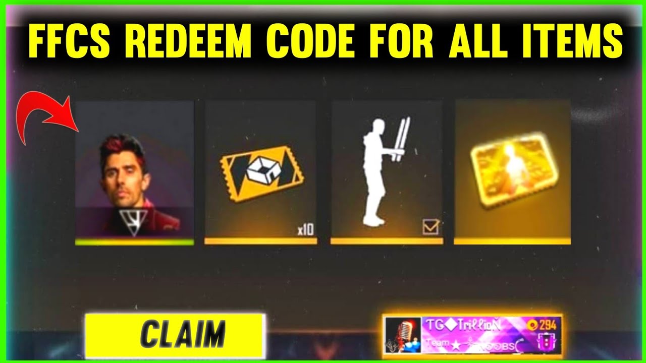 New FFCS Redeem Code For Emotes - Get Free K Character, Custom Card, Emotes, And Level 8 Card