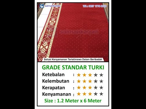 WA 0857 1778 9555 Distributor  rekomendasi karpet masjid 