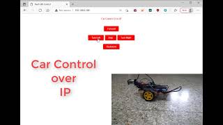 Car Control Over IP Using ESP32-CAM screenshot 4